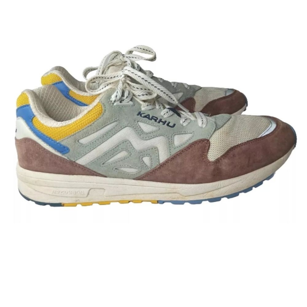 Karhu Legacy 96 Men Shoes Size 12.5  Beaver Fur/Pigeon Multicolor Sneakers